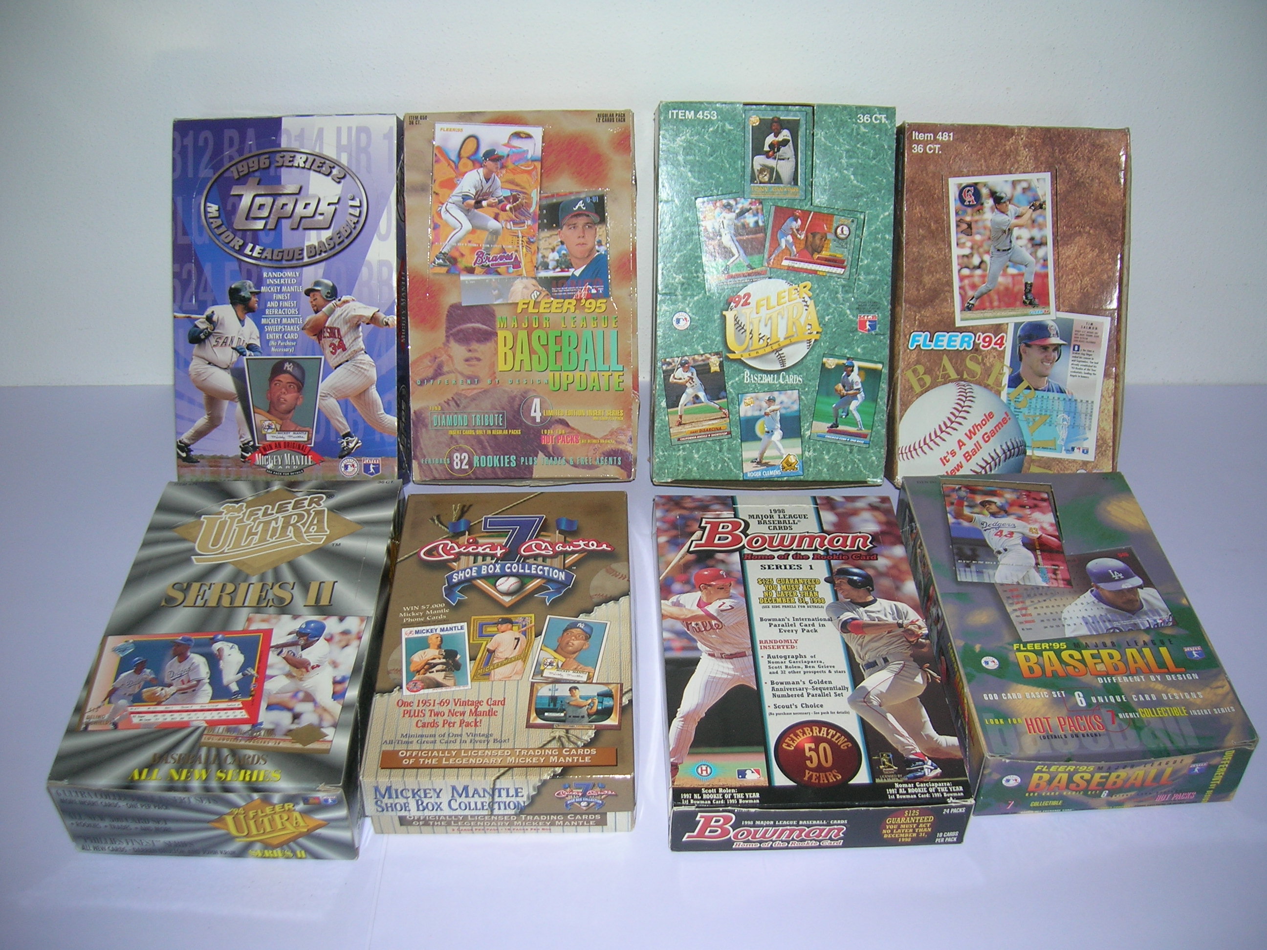 Box cards Baseball Americano A